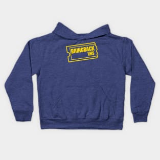 Bring Back VHS Kids Hoodie